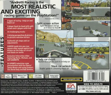 Andretti Racing (EU) box cover back
